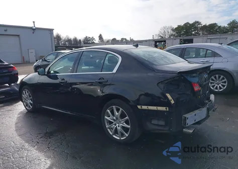2010 Infiniti G37X z USA, uszkodzony, nr VIN JN1CV6AR5AM452795